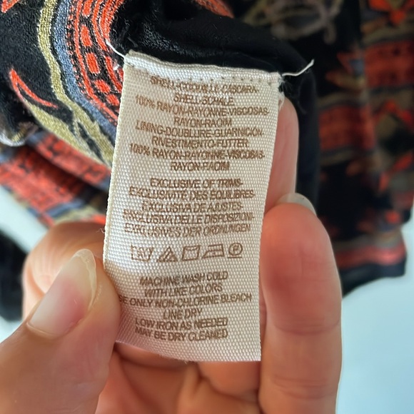 Free People Moonlight Drive in Black Combo Mini Dress | M - Picture 10 of 10